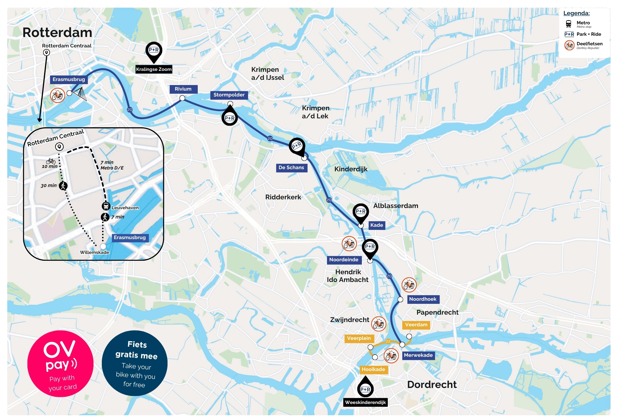 Route kaart